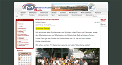 Desktop Screenshot of mittelschule-selb.de